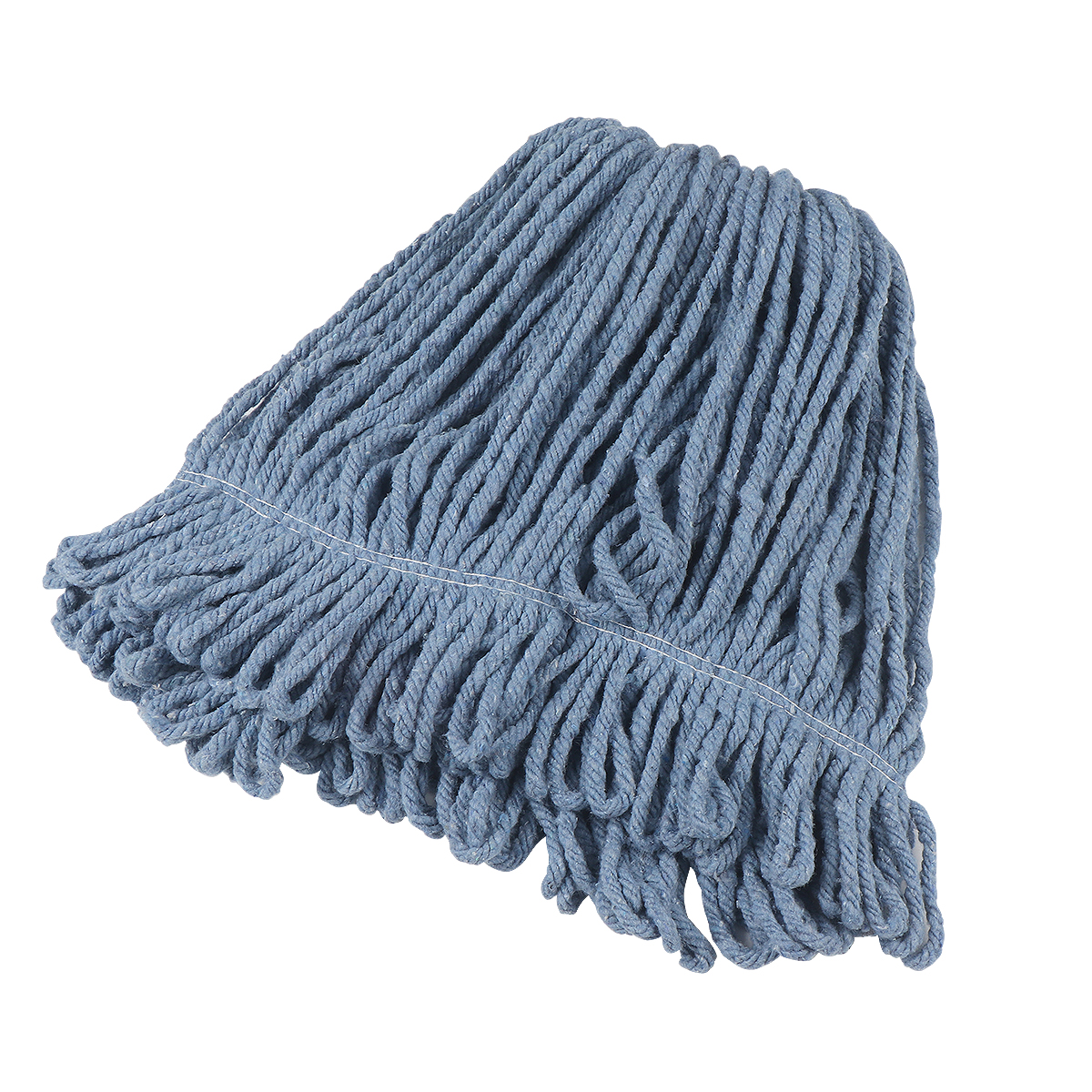 Cabezal de fregona comercial de hilo de algodón de banda estrecha