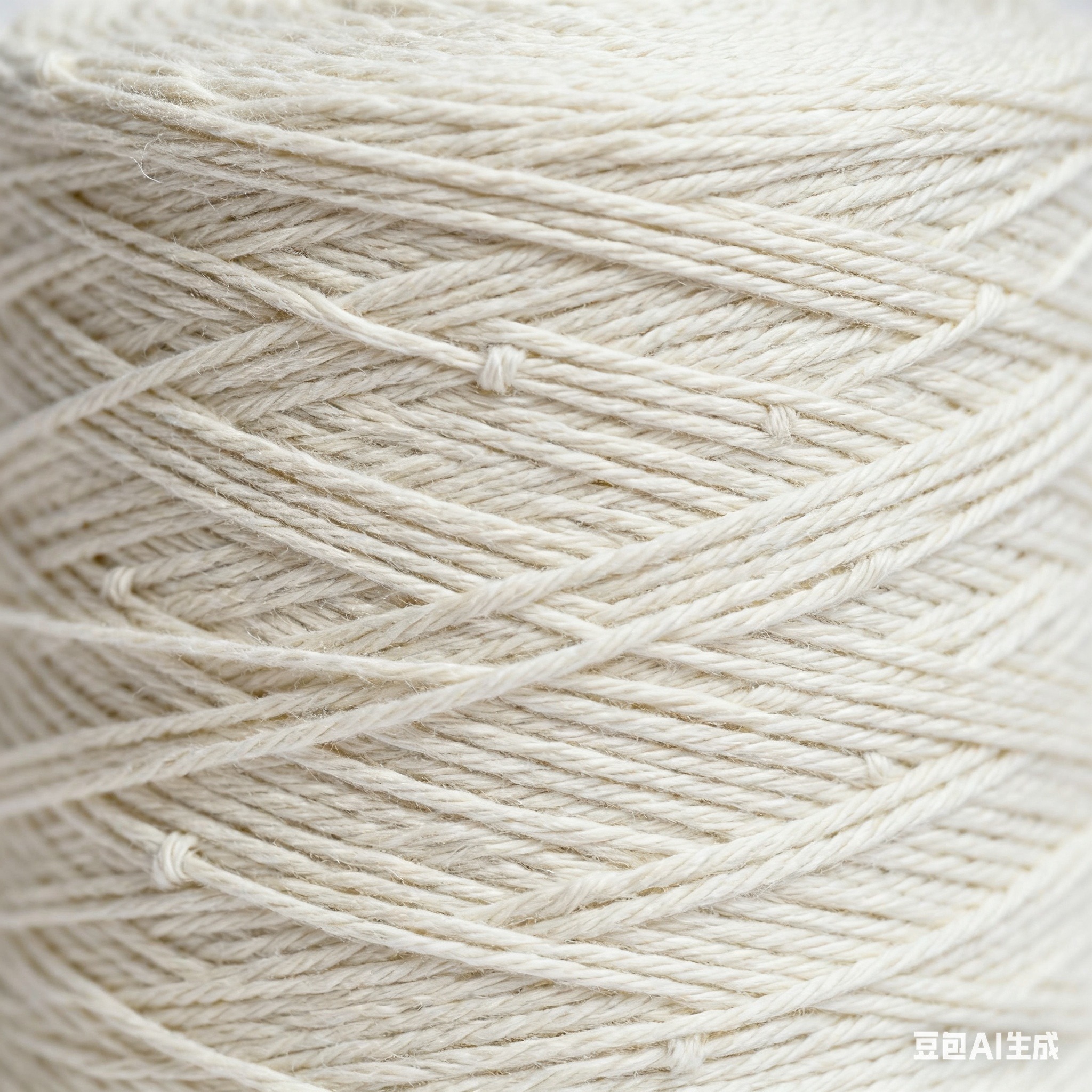 Combinación de materiales de hilo por fibra.