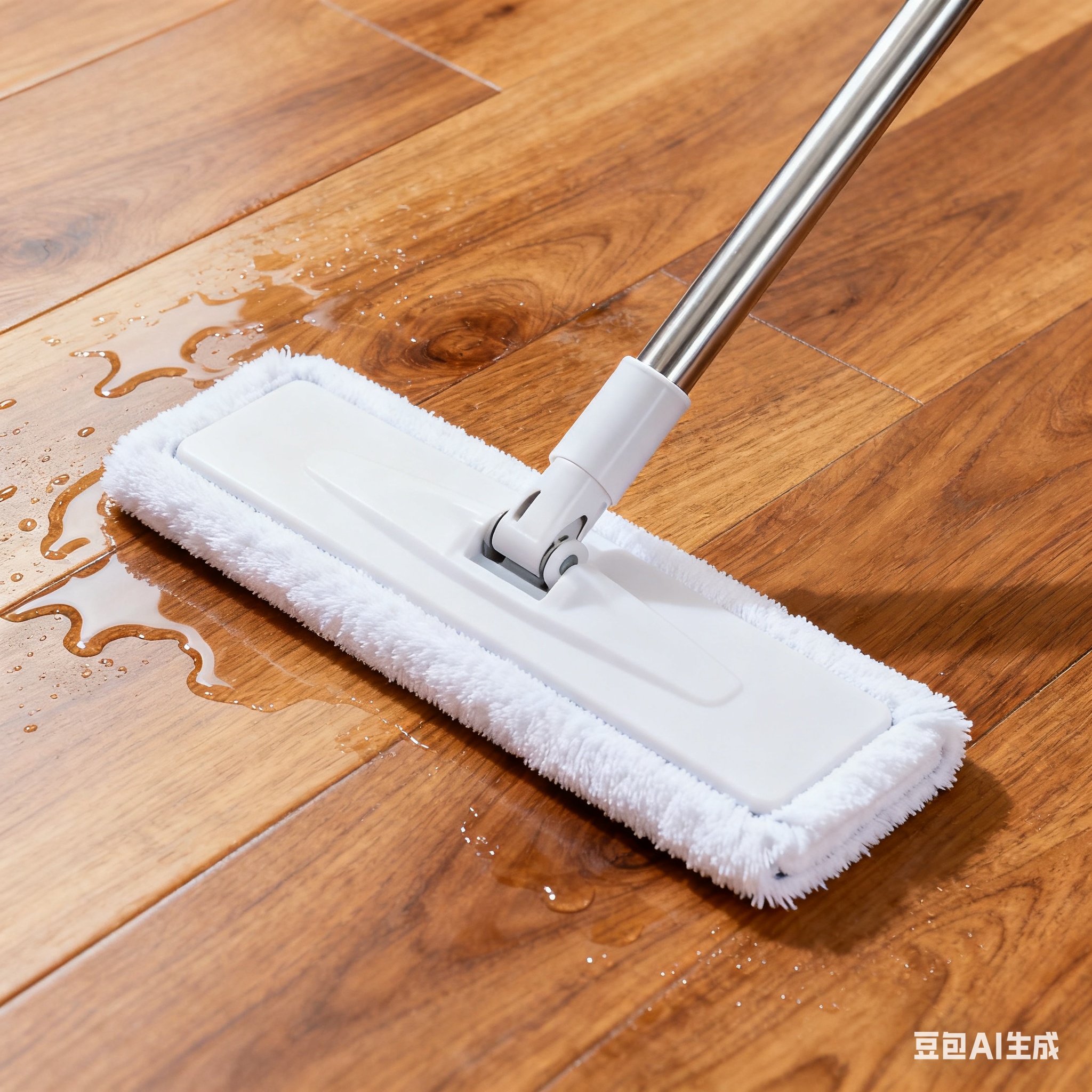 Un consejo al día: trapear pisos de madera