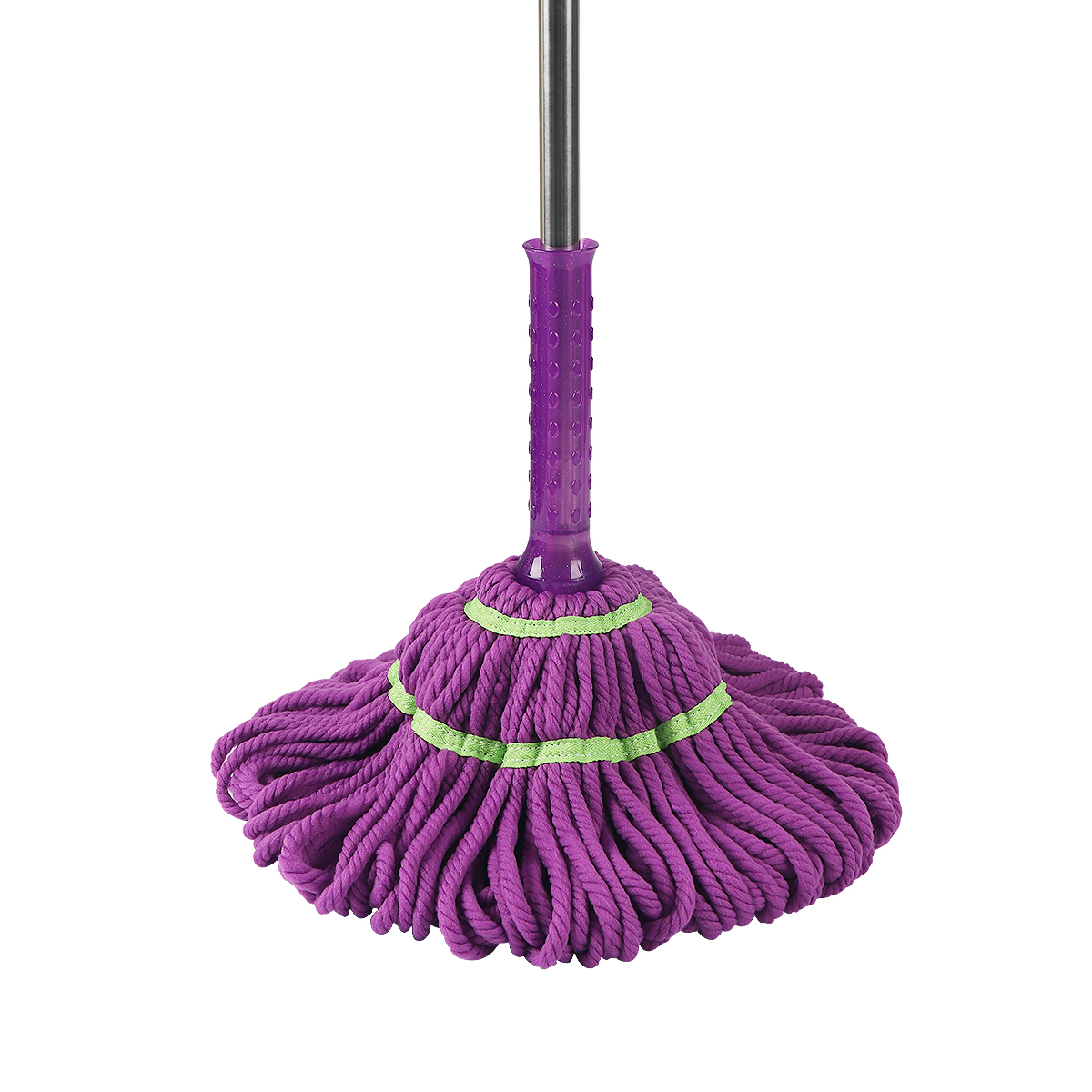 Por qué este trapeador de microfibra Purple Twist es el favorito de la limpieza del hogar
