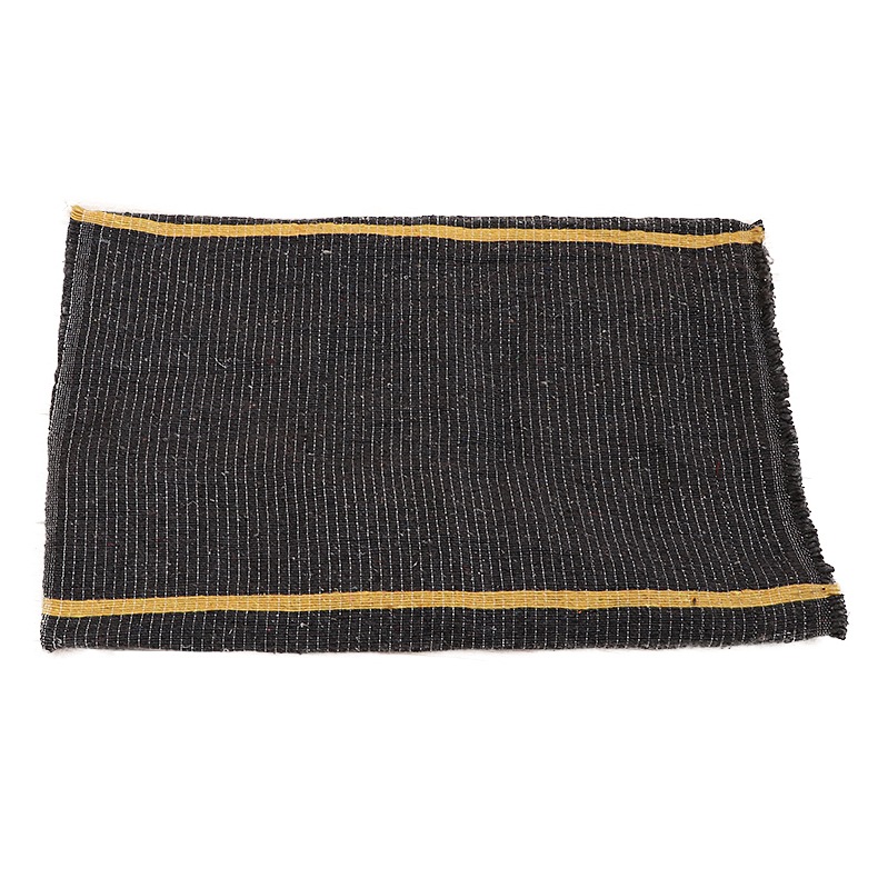 Trapo de limpieza de algodón negro