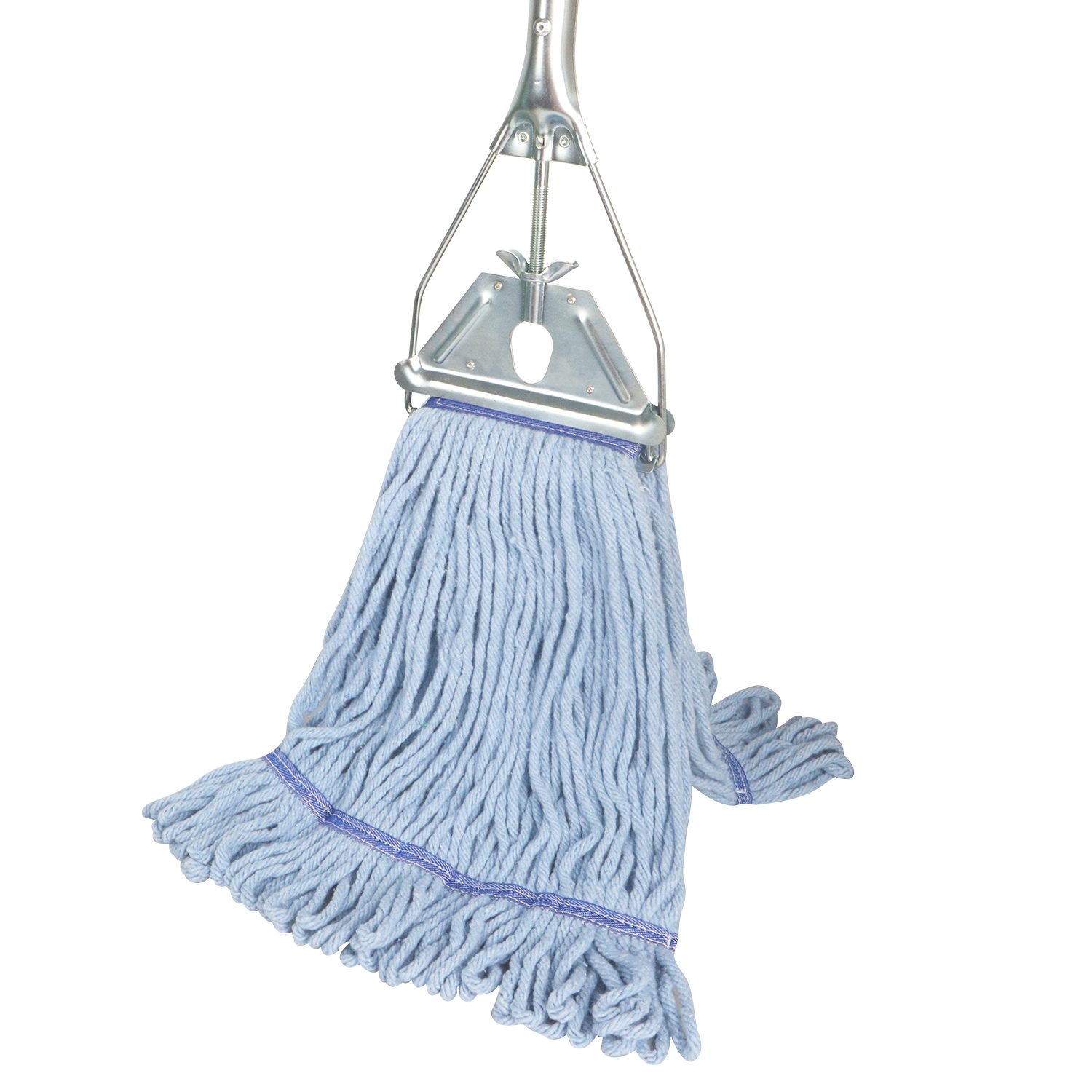 Mop de extremo en bucle comercial con mango de 59 pulgadas