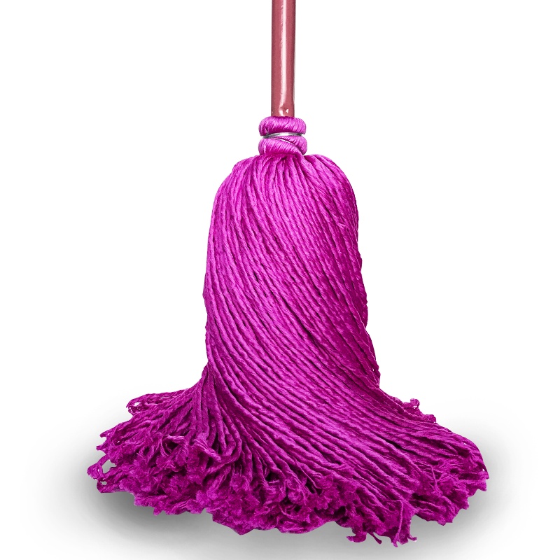 Manejo de hierro Poliéster Mop húmedo
