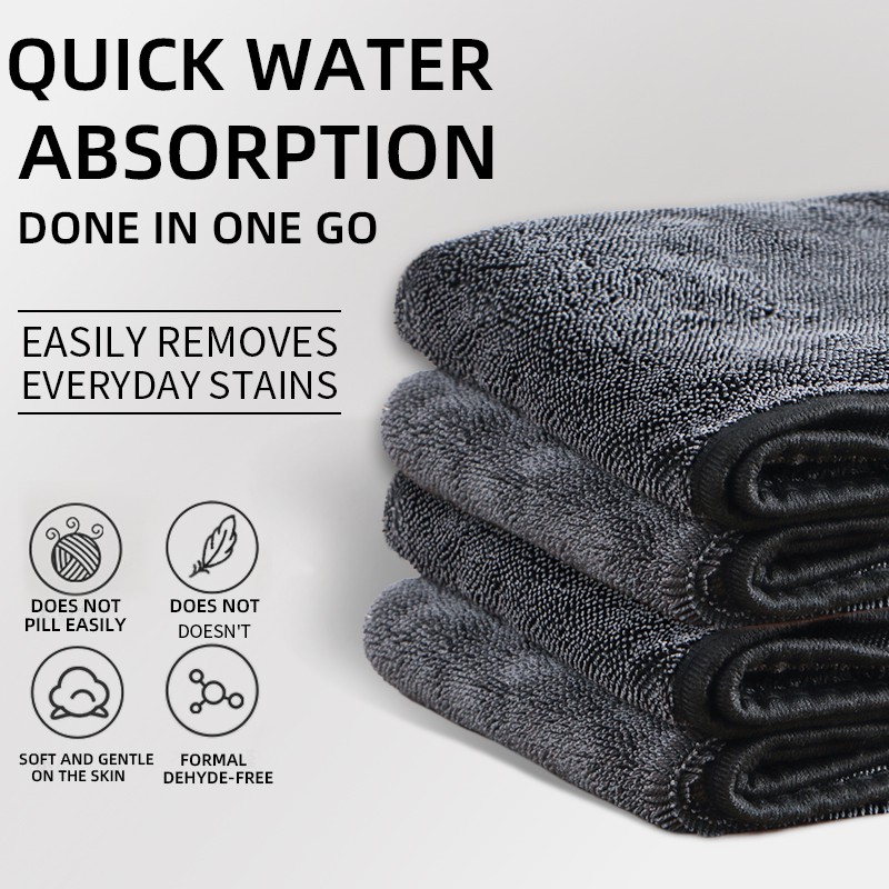 Paño de limpieza de coche de microfibra