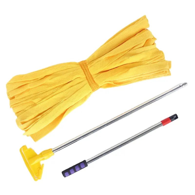 Mop de microfibra de varilla de empalme