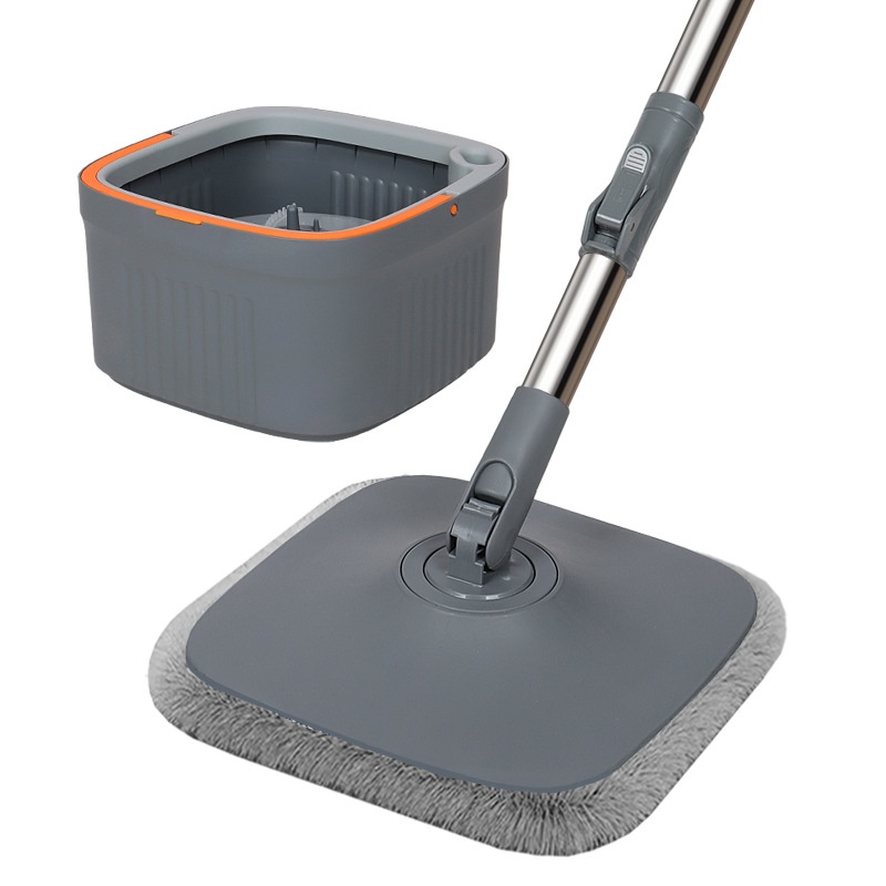 Square Spin Magic Mop con cubo de retrato
