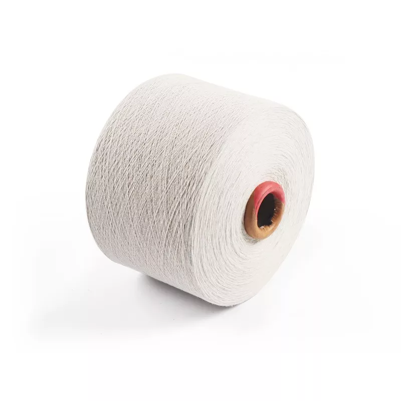 Hilo de algodón de trapeador blanco