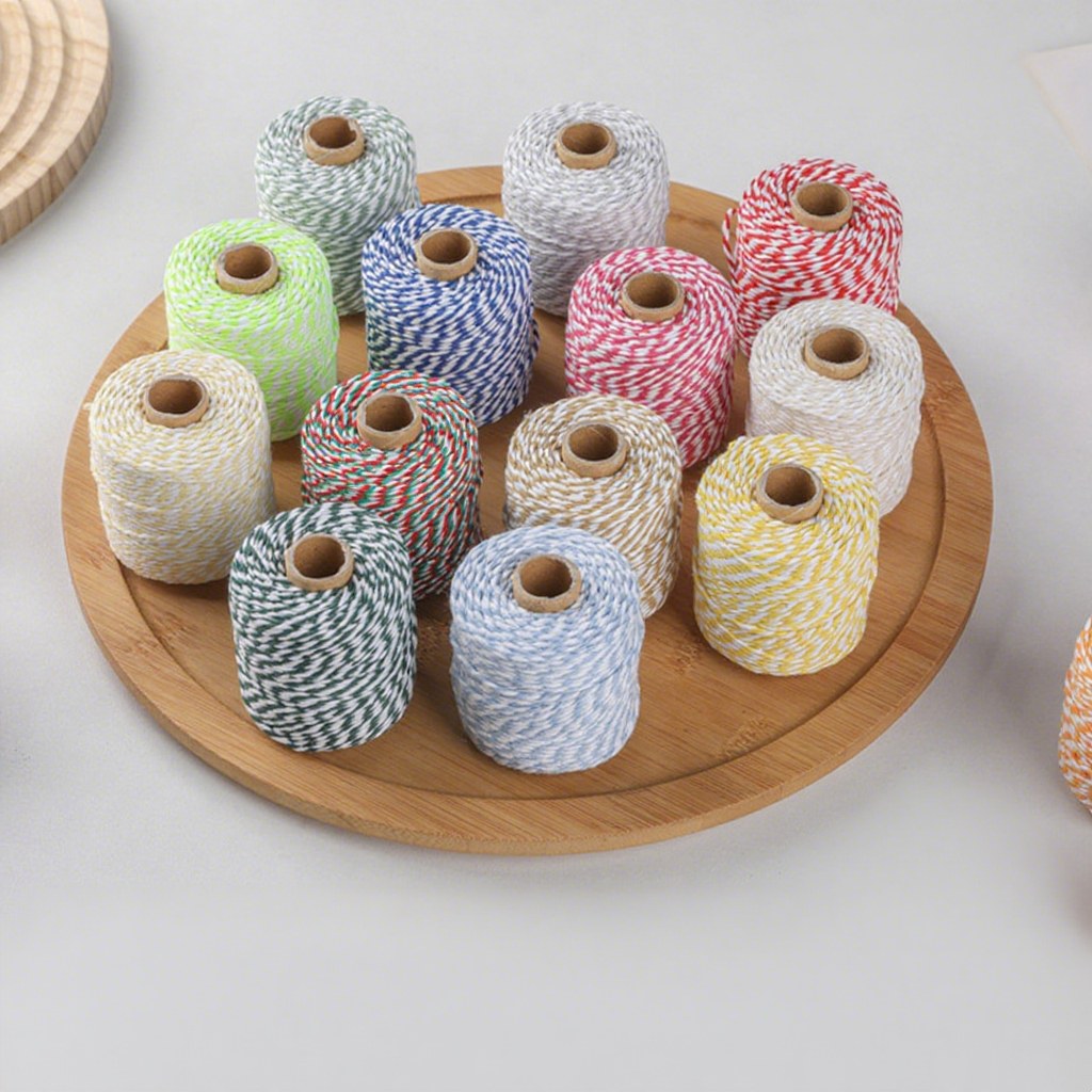 Venta al por mayor Cuerda de algodón torcida mezclada hilada